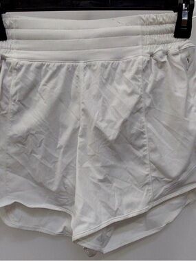 lululemon athletica hotty hot White Women's Athletic Shorts